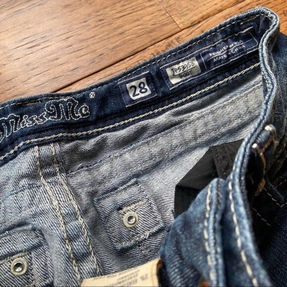Miss me woman’s jeans size 28 hemmed - Picture 10 of 12
